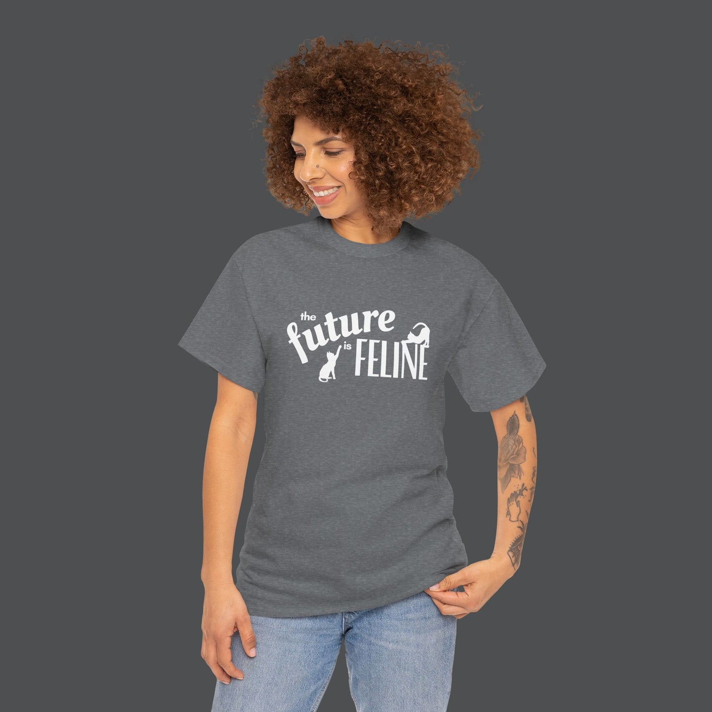 "The Future Is Feline" T-Shirt