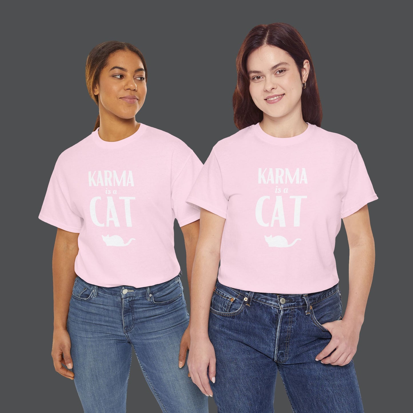 "Karma is a Cat" T-Shirt