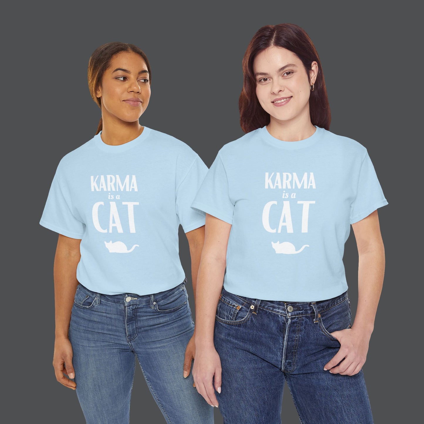"Karma is a Cat" T-Shirt