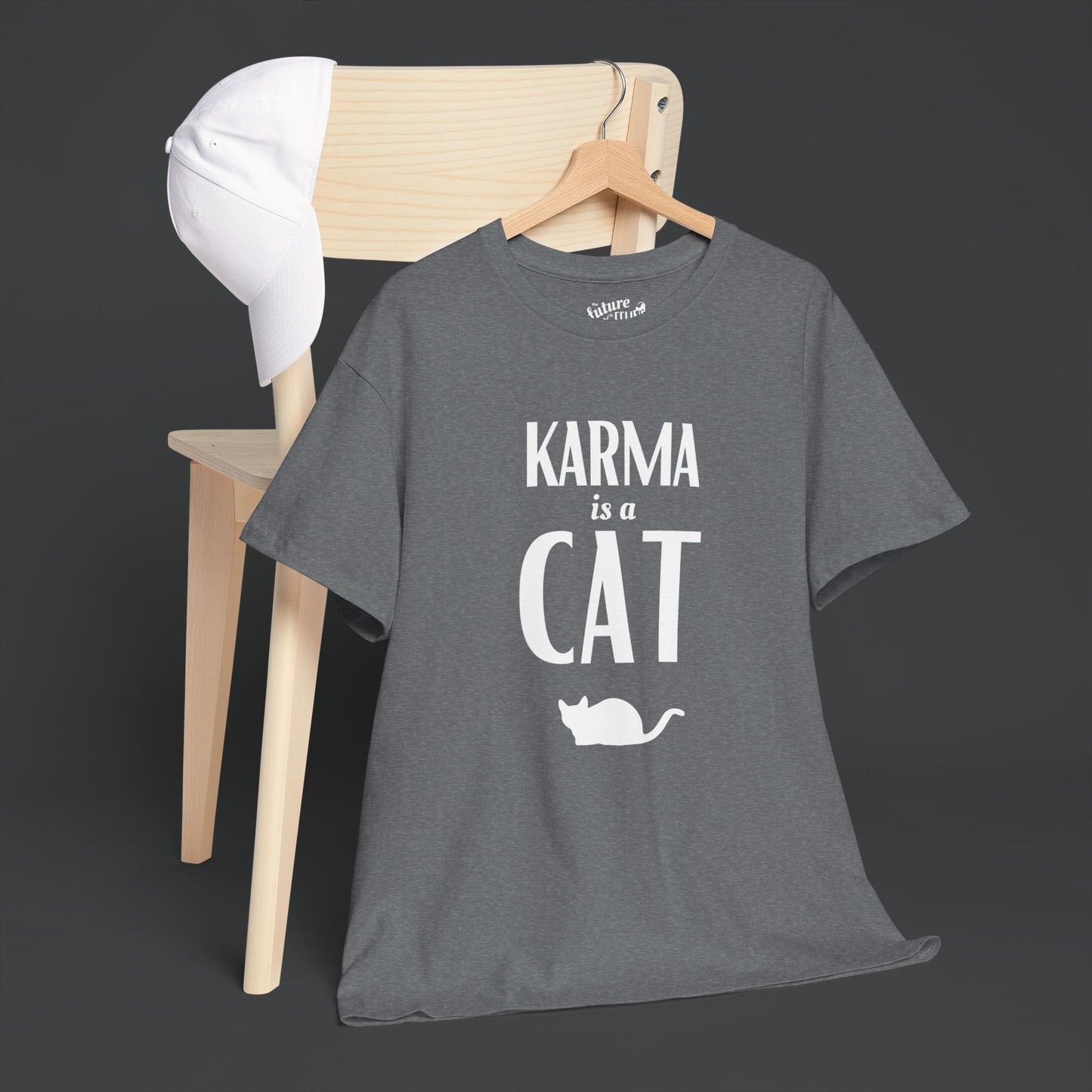 "Karma is a Cat" T-Shirt