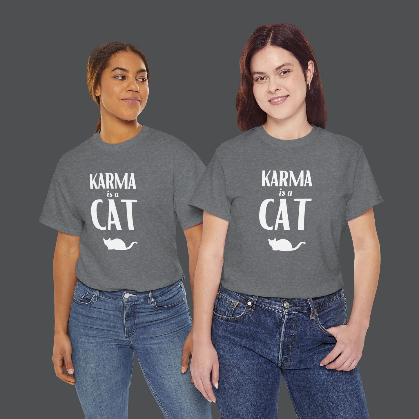 "Karma is a Cat" T-Shirt